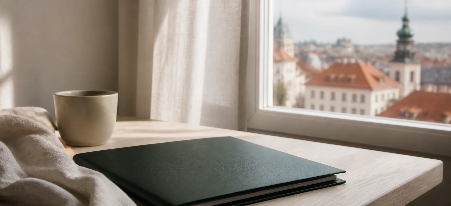 A calm, private Prague workspace